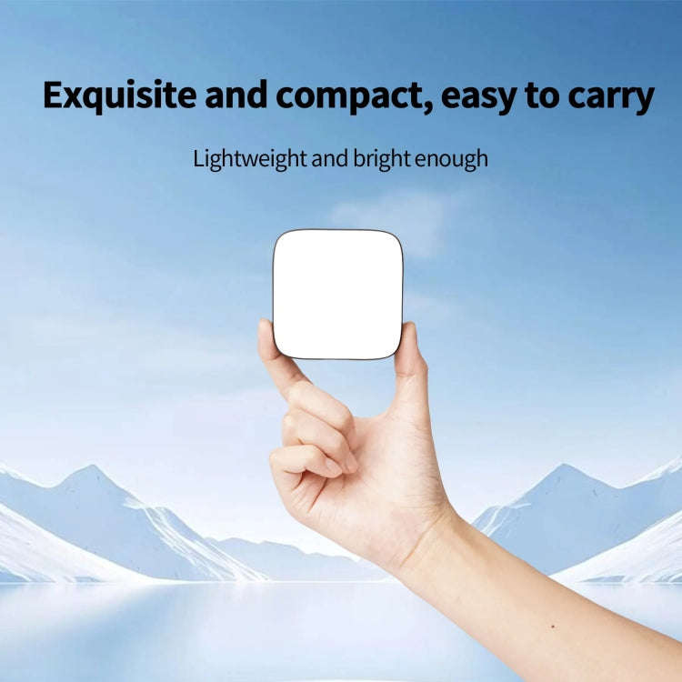 Desiontal V90 Mobile Phone Live Beauty Fill Light LED Pocket Light USB Charging Tofu Lamp(Standard)