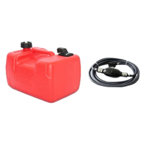 KOETSU Outboard Motor External Fuel Tank Accessories Spare Oil Drum, Capacity: 12L Outer Oil Tank