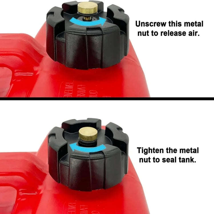 KOETSU Outboard Motor External Fuel Tank Accessories Spare Oil Drum, Capacity: 12L Outer Oil Tank