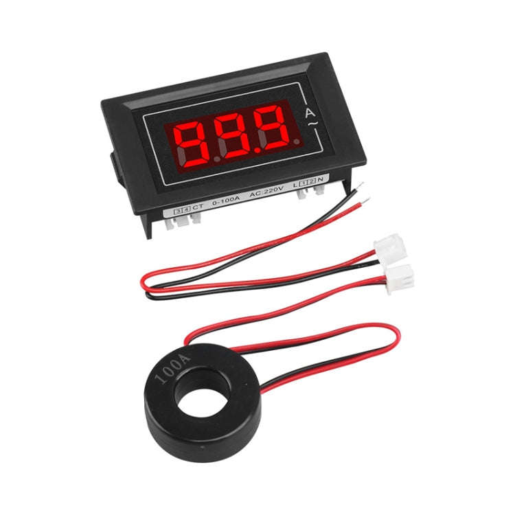 SINOTIMER D85-5035A Small Single Phase AC Digital Ammeter With Transformer