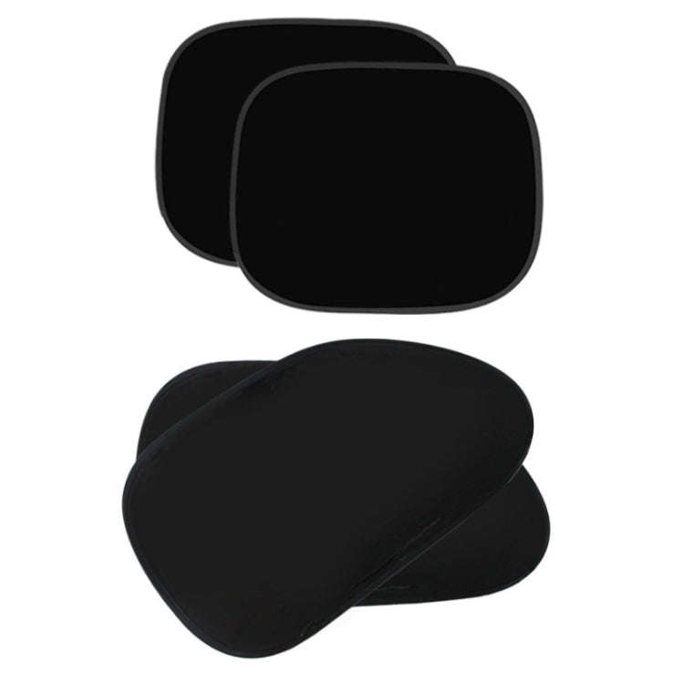 1pair 44x38cm Car Electrostatic Window Folding Light-proof Sun Protection Sunshade