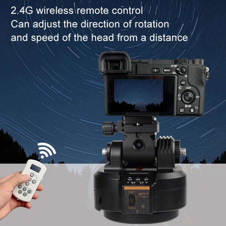 ZIFON YT-2000 Intelligent Electric Gimbal Rocker Panoramic Rotation Face Tracking Cell Phone Came...