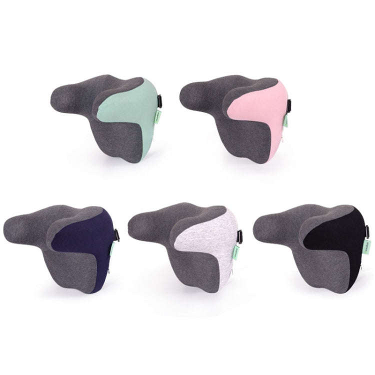 BEWALKER Car Headrest Memory Foam Neck Support Pillow Car Seat Cervical Cushion(Grey)