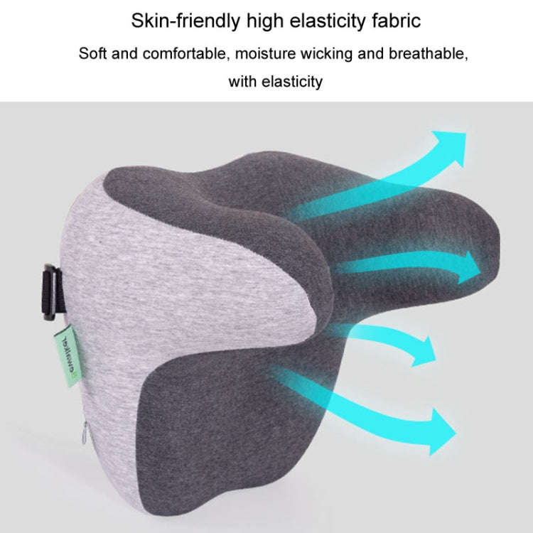 BEWALKER Car Headrest Memory Foam Neck Support Pillow Car Seat Cervical Cushion(Green)