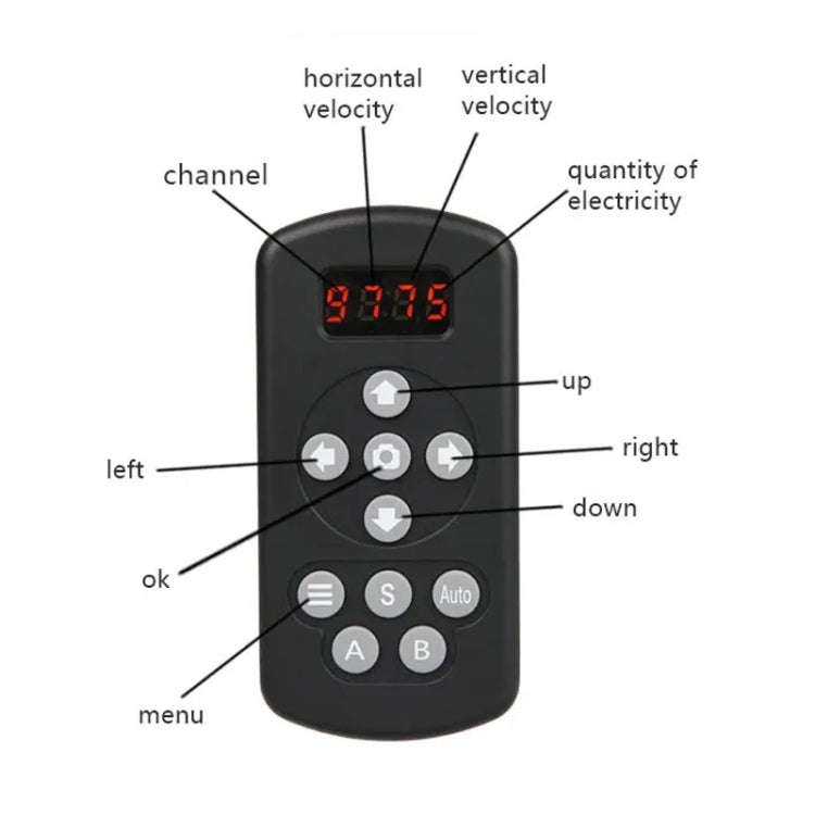 Desiontal YT-800 Cell Phone Camera Remote Control Gimbal 360 Rotation Panoramic Shooting Stabiliz...