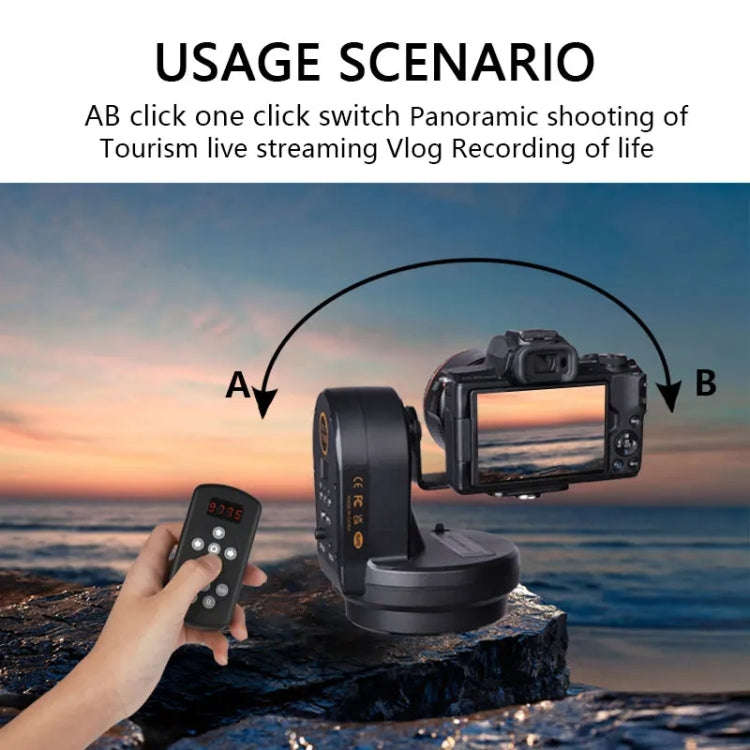 Desiontal YT-800 Cell Phone Camera Remote Control Gimbal 360 Rotation Panoramic Shooting Stabiliz...