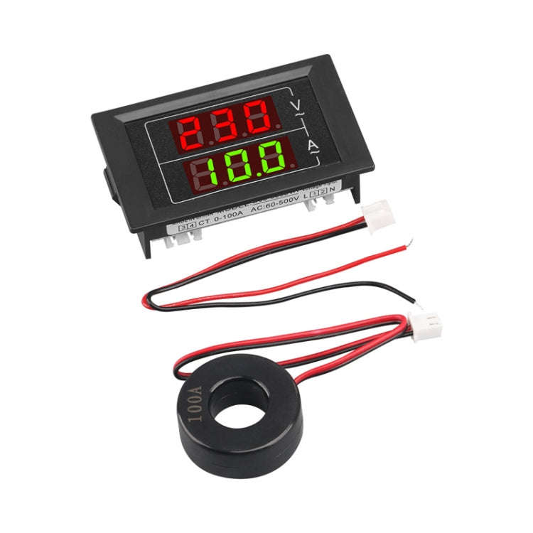 SINOTIMER D85-5035VA Compact Dual-Display Single-Phase AC Digital Voltage And Current Meter