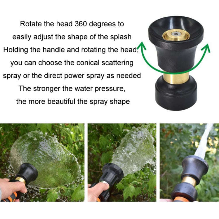 Metal Garden Watering Car Wash High Flow Nozzle(American Style)
