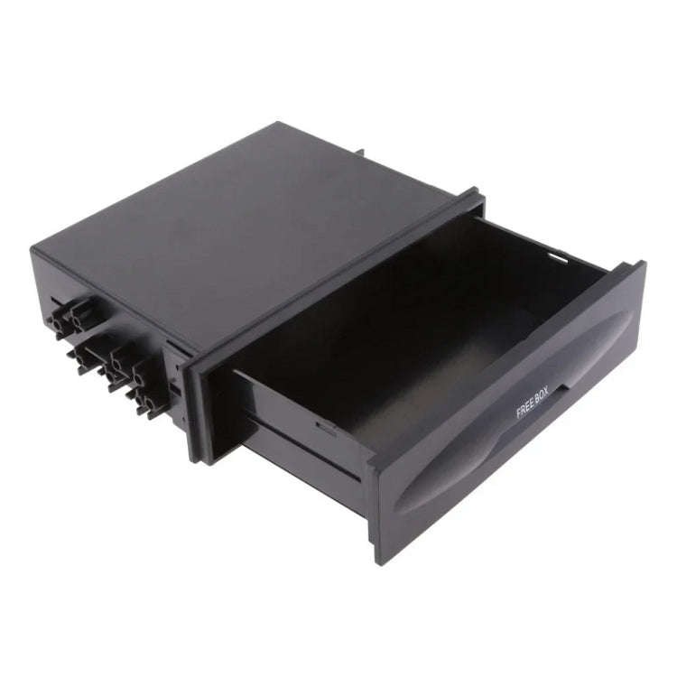 Car Audio Modified Multi-purpose Storage Box Cup Holder(Single-layer Box)