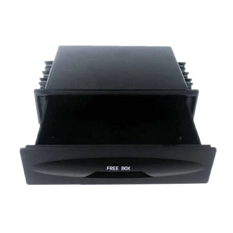 Car Audio Modified Multi-purpose Storage Box Cup Holder(Single-layer Box)