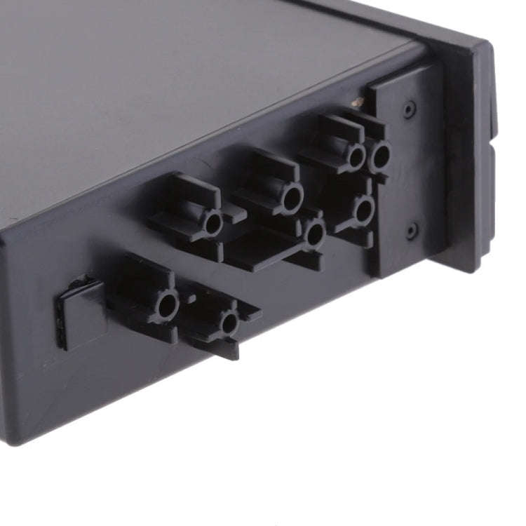 Car Audio Modified Multi-purpose Storage Box Cup Holder(Double-layer Box)