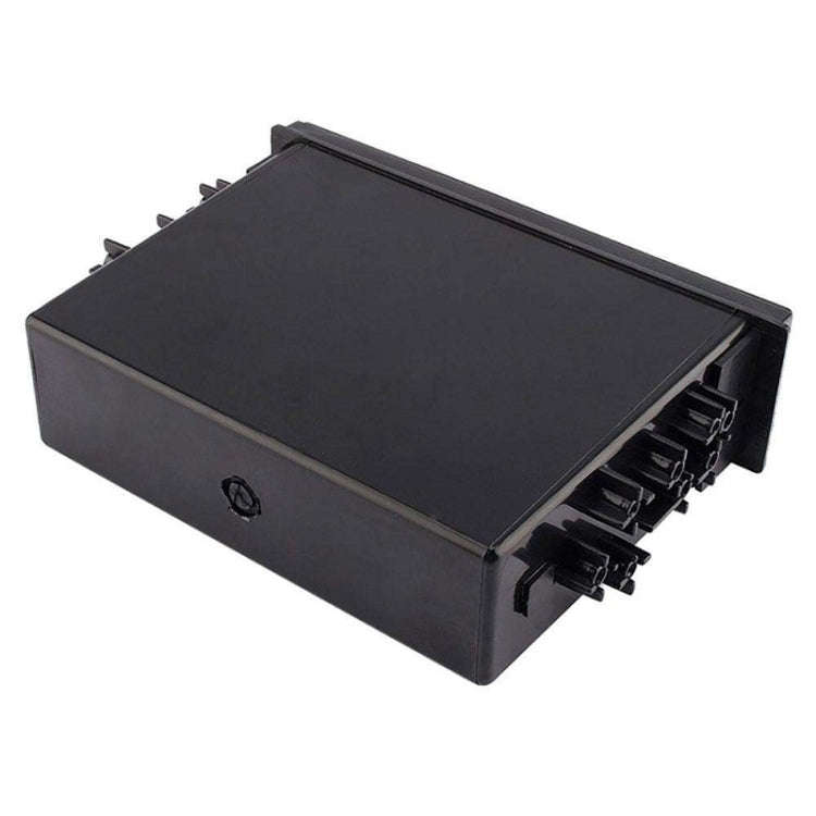 Car Audio Modified Multi-purpose Storage Box Cup Holder(Double-layer Box)