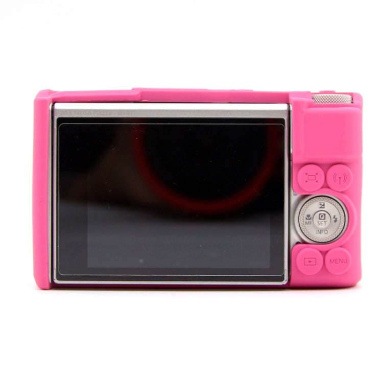 For Canon SX730/SX740 Soft Silicone Protective Case, Color: Pink