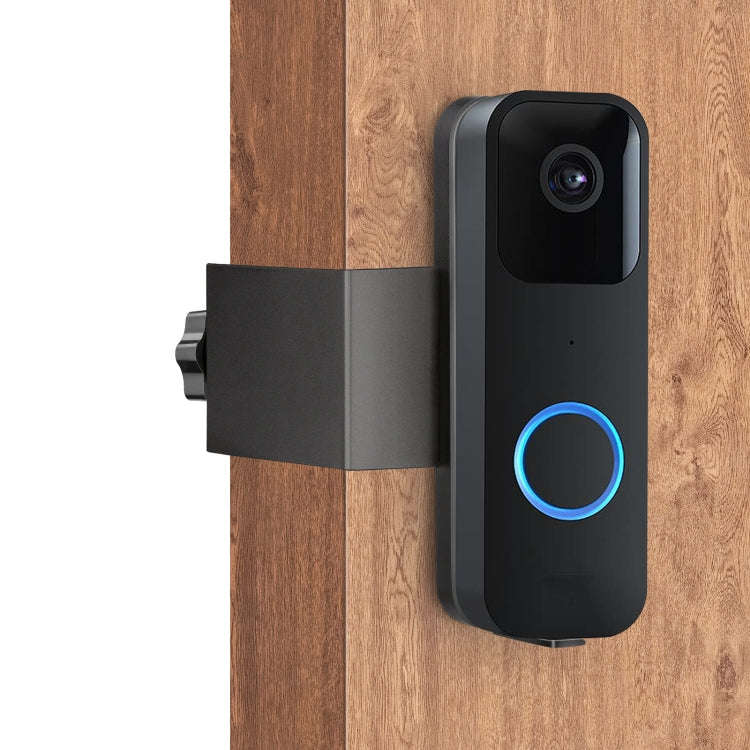 For Blink Doorbell Bracket No-Drilling Easy Installation Mount(Black)
