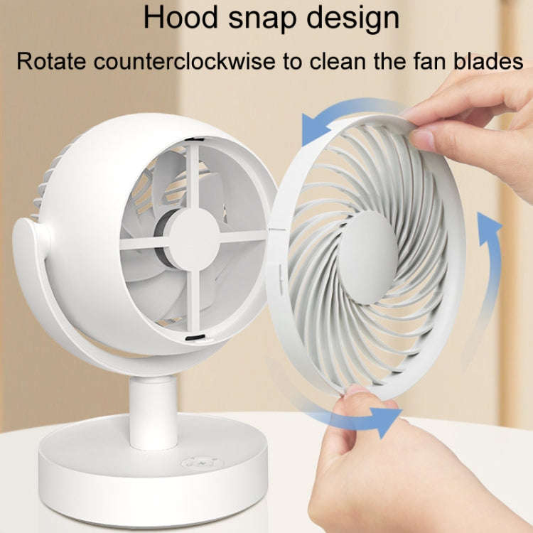 Desktop Air Circulation Fan Household Office Compact Mute Electrical Fan, Style: USB Plug In