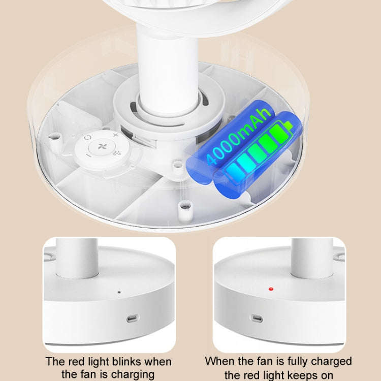 Desktop Air Circulation Fan Household Office Compact Mute Electrical Fan, Style: USB Plug In