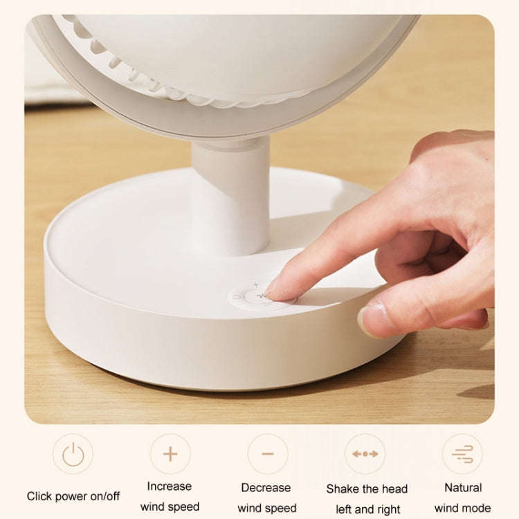 Desktop Air Circulation Fan Household Office Compact Mute Electrical Fan, Style: USB Plug In