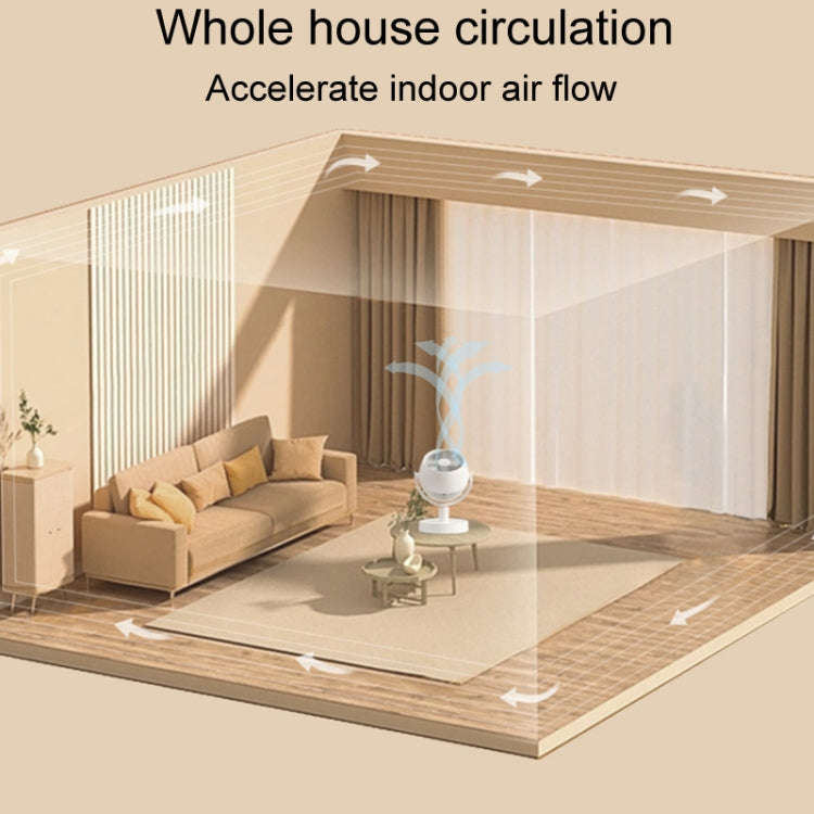 Desktop Air Circulation Fan Household Office Compact Mute Electrical Fan, Style: USB Plug In