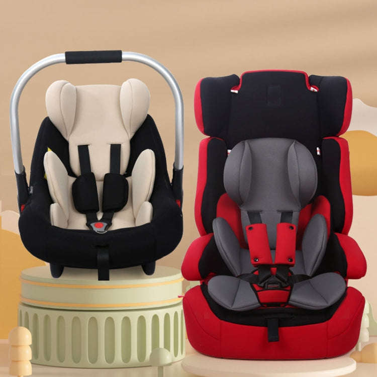 Infant Safety Seat Cushion Four Seasons Universal Stroller Lumbar Protection Pads(Grey)