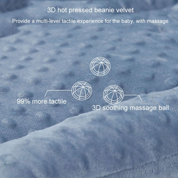 Baby Stroller Safety Cushion Cotton Cushion Baby Dining Chair Pad(Blue)