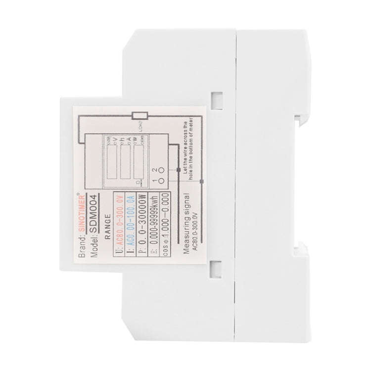SINOTIMER SDM004 Din Rail AC Voltage Current Time Power Electricity Multi-Function Detection Meter