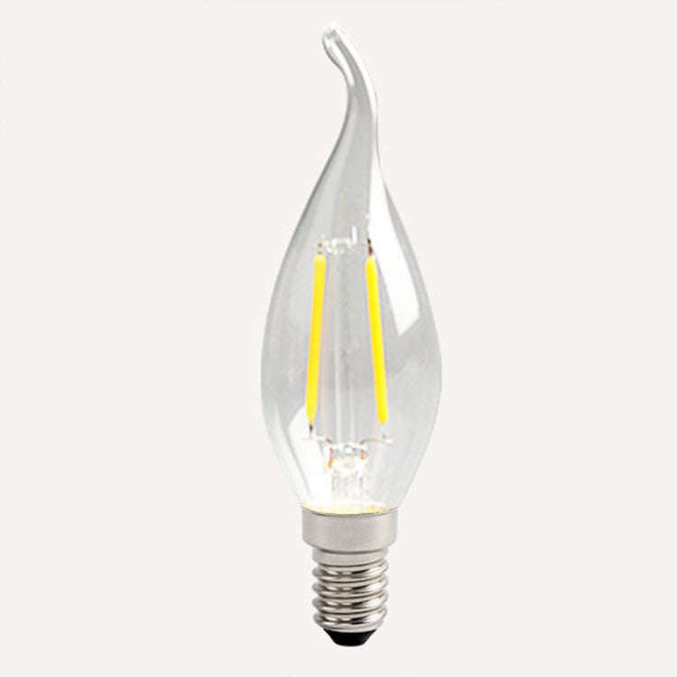 C35 Constant Current Flicker-free LED Highlight Retro Chandelier Lights, Power: Wax Tail E14-2W(2...