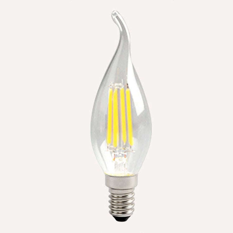 C35 Constant Current Flicker-free LED Highlight Retro Chandelier Lights, Power: Wax Tail E14-4W(6...