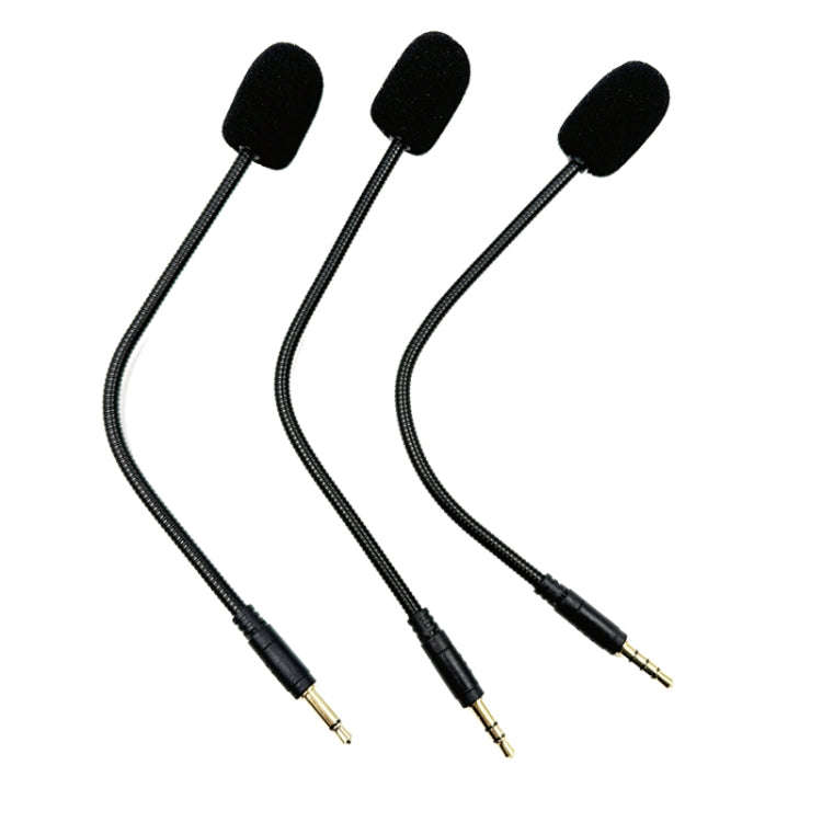 Esports Daming Headset Gooseneck 3.5MM Plug-In Microphone(Straight 3-section Plug)