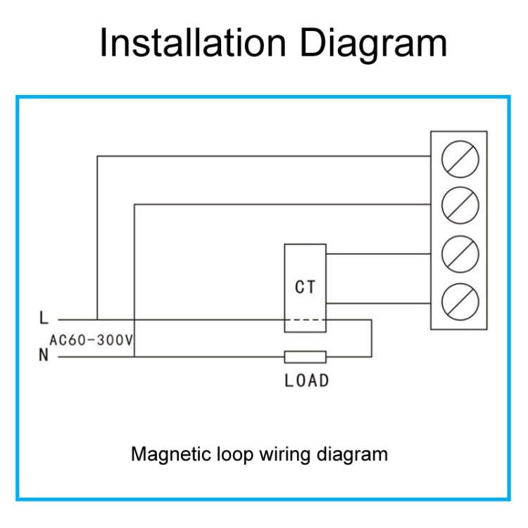 SINOTIMER SPM005 AC Digital Display Voltage Current Power Electricity Multifunctional Monitoring ...