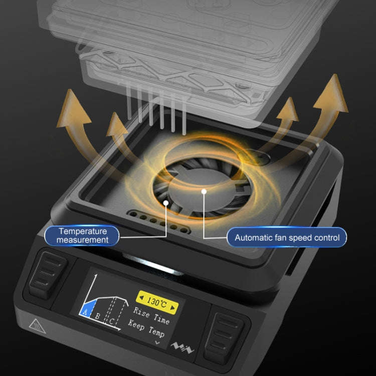 MINIWARE MHP50 Support PD/DC Power Supply 150W High Power Mini Thermostat Heating Station, Model: A5