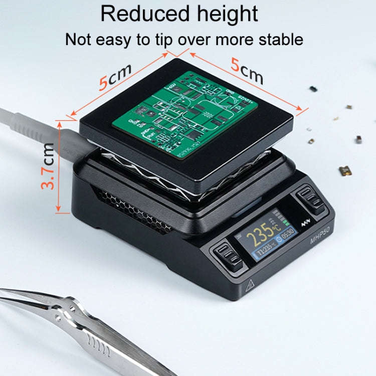 MINIWARE MHP50 Support PD/DC Power Supply 150W High Power Mini Thermostat Heating Station, Model: A5
