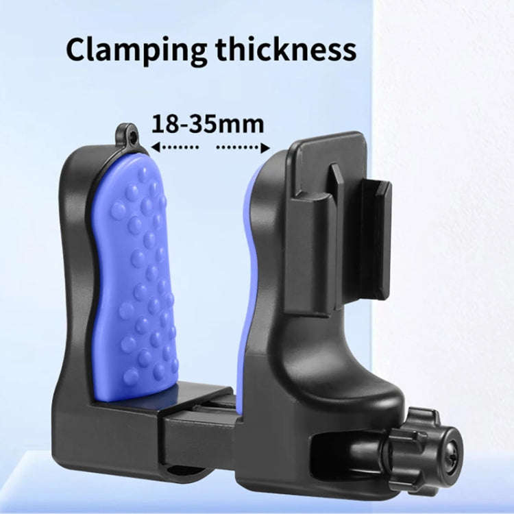 Motorcycle Helmet Chin Clamp Mount for GoPro Hero Series DJI Osmo Action, SJCAM Cameras, Spec: Set 1