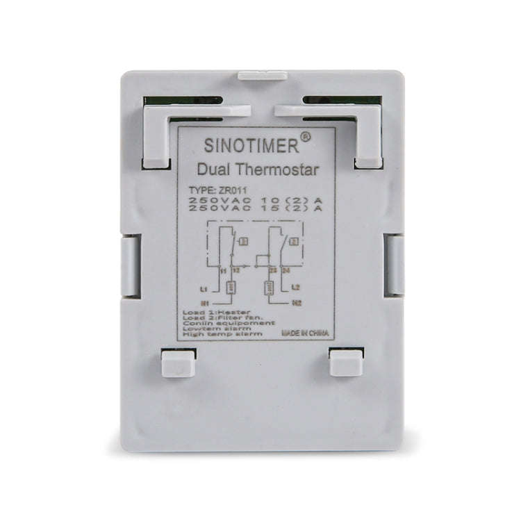 SINOTIMER Small Mechanical Temperature Regulator Control Panel Thermostat, Model: ZR011