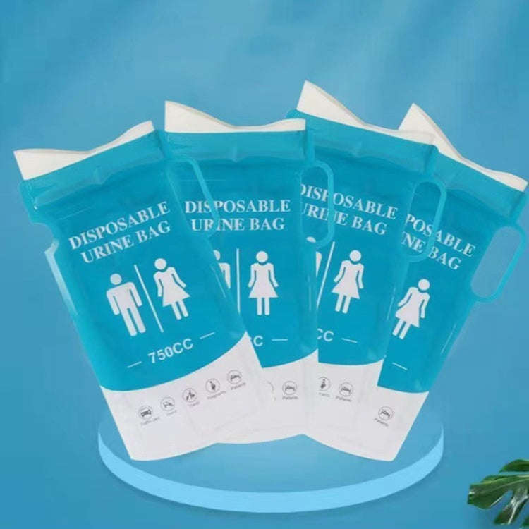 4pcs /Pack Car Disposable Emergency Rapid Coagulation Urine Bag Traffic Jam Pee Bag(13x27cm)