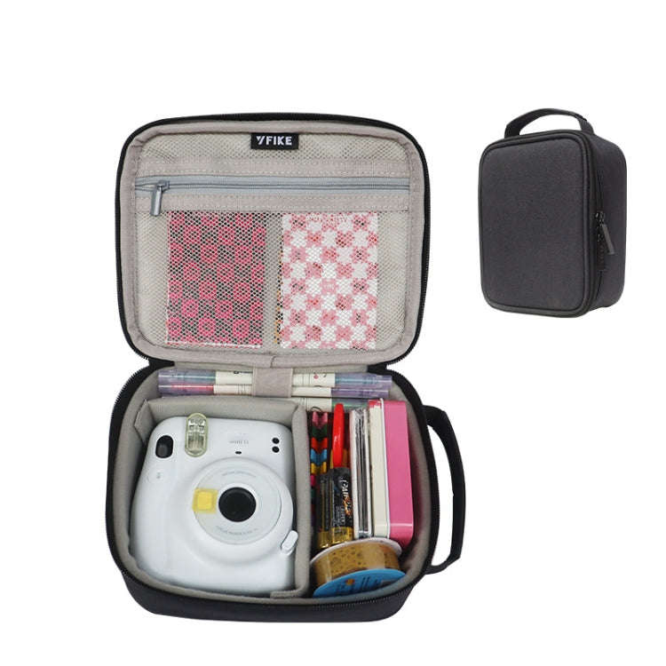 For Fujifilm Instax Mini 11  VFIKE Camera Storage Bag Handbag Black