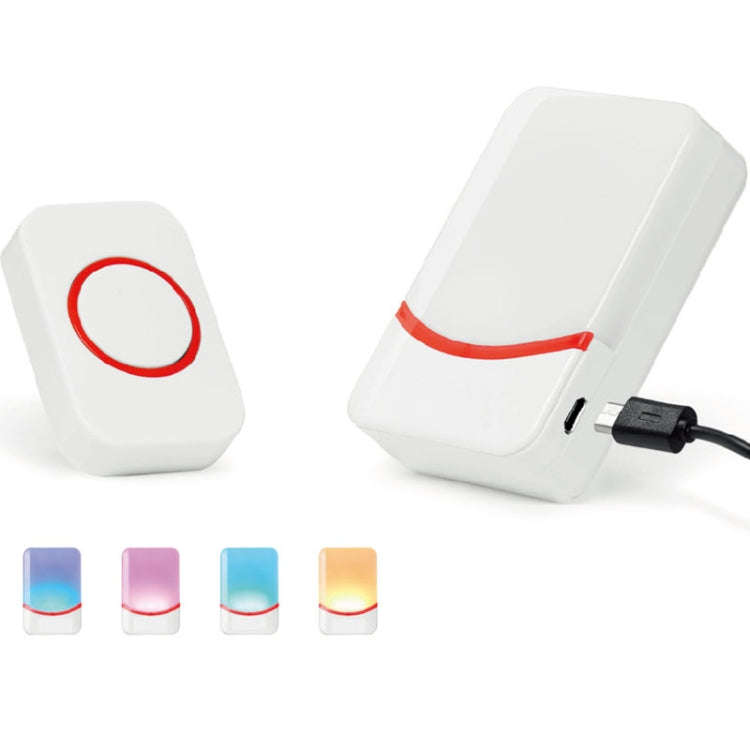 CMF1188-11 USB Power Home Wireless Doorbell Remote Control Intelligent Flashing Doorbell Caller