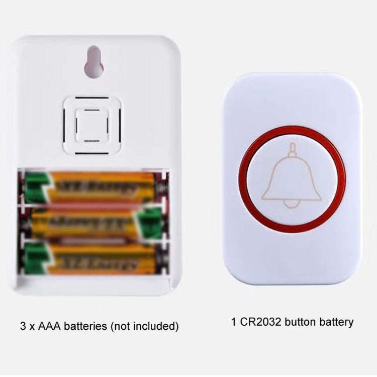 CMF1188-12 USB Power Home Wireless Doorbell Remote Control Intelligent Flashing Doorbell Caller
