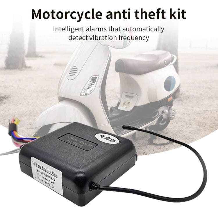 Two-Way Dual Remote Control Vibration Motorcycle Anti-Theft Device(YL-B011)