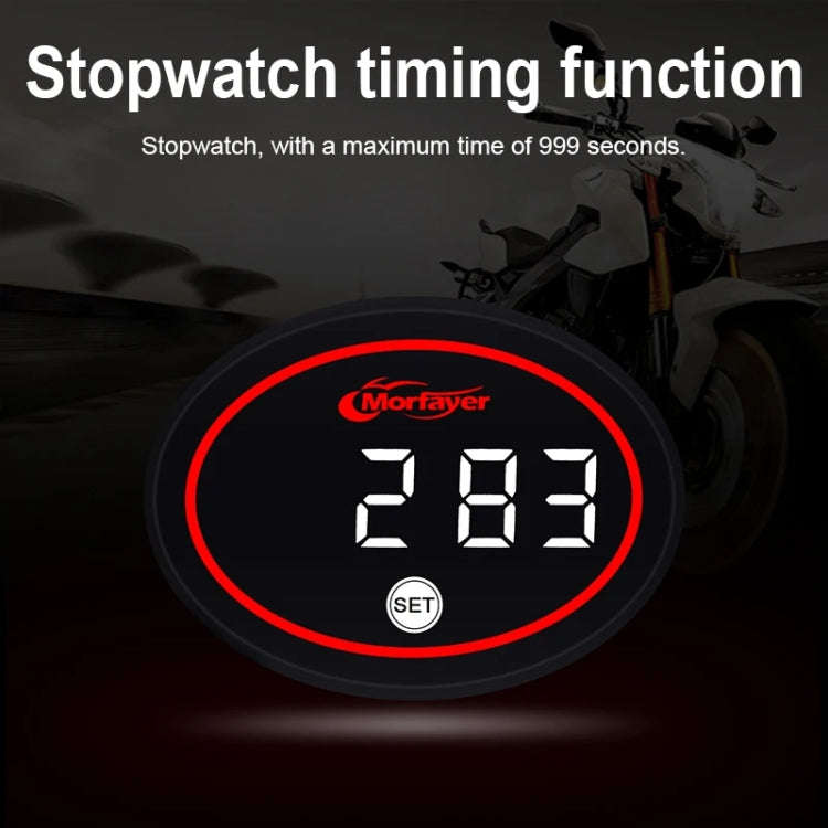 Morfayer Locomotive Multi-function Voltmeter, Green, Specification: 4 in 1 With 7 Color Aperture