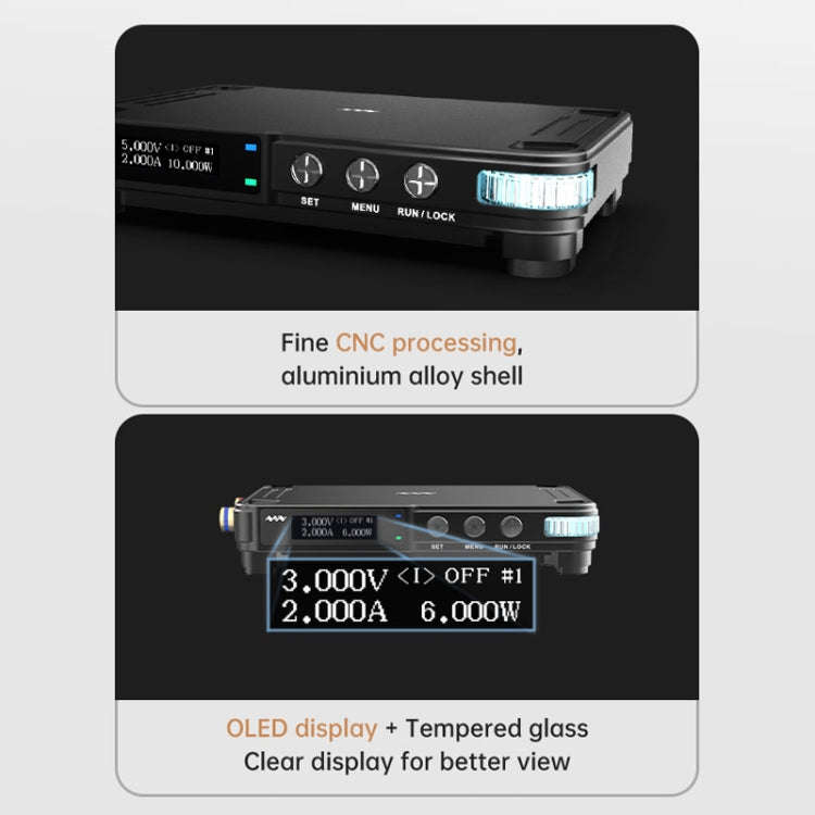 MINIWARE Rise And Fall Linear Switching DC Mini Digital Power Module, Model: MDP-P906