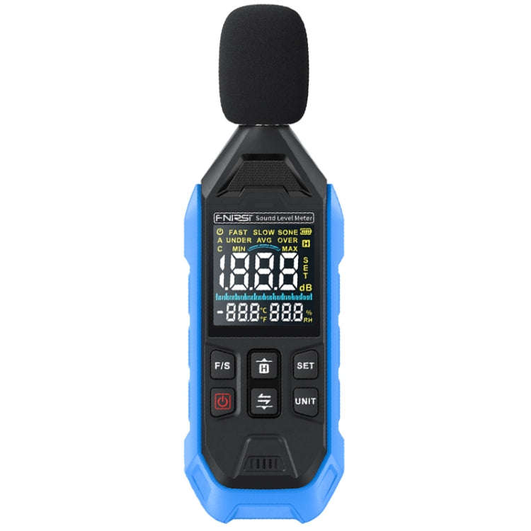 FNIRSI Noise Decibel Meter Home Volume Detector(Blue)
