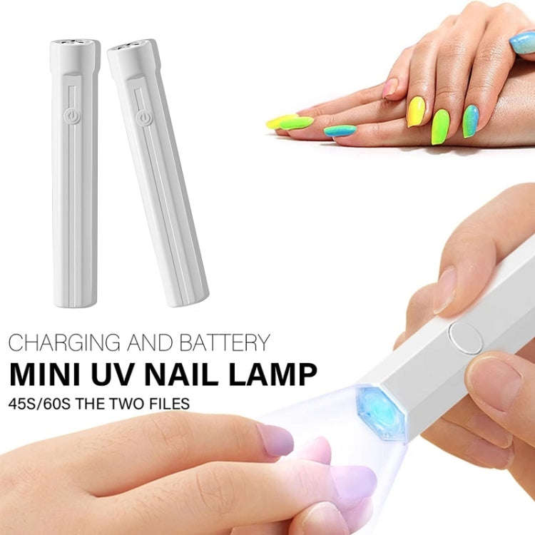 Small Portable Handheld Nail Polish Light Therapy Machine, Model: Plug-in