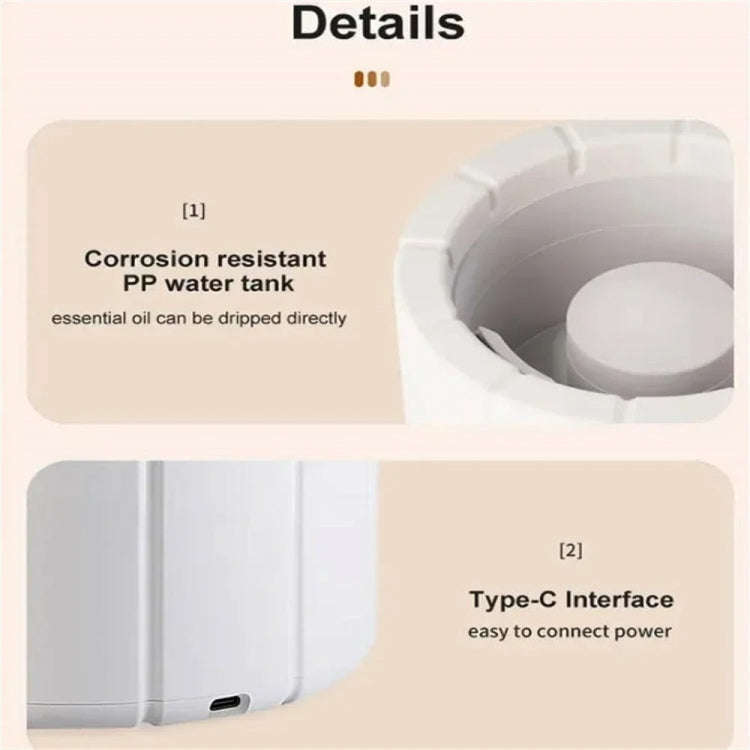 Bonfire Shaped Remote Control Aroma Diffuser Desktop Flame Humidifier, Color: Black