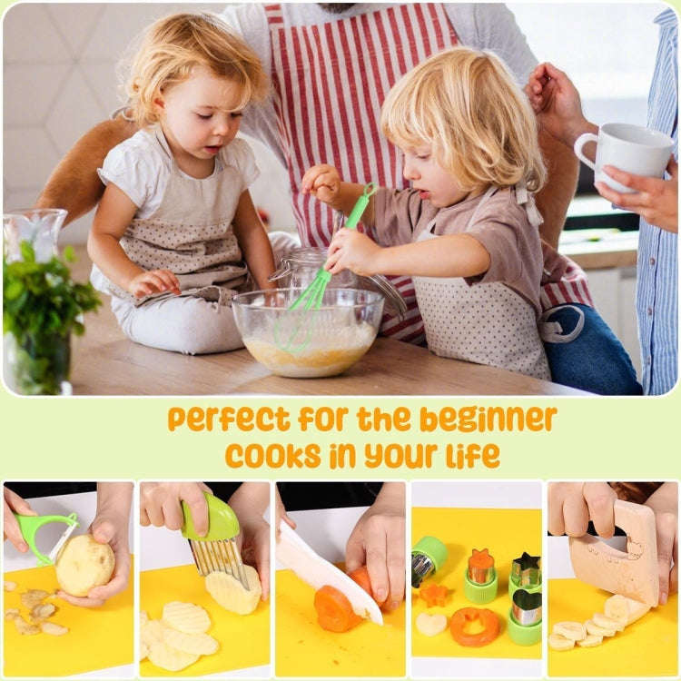 Children Cooking Knife Set Early Childhood Education Kitchen Tools, Spec: 13pcs /Set