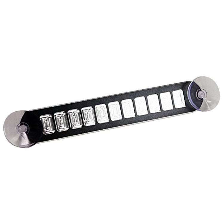 Parking Number Plate Aluminum Alloy Lightweight Simple Temporary Parking Plate(Black)