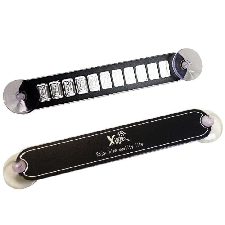 Parking Number Plate Aluminum Alloy Lightweight Simple Temporary Parking Plate(Rose Gold)