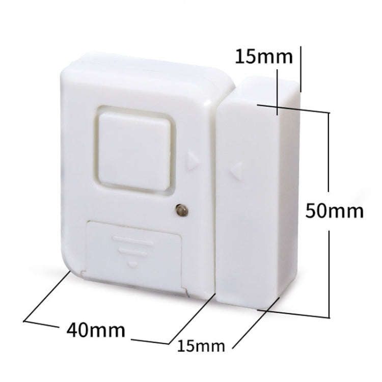 Door Magnetic Wireless Bell Door And Window Alarms Strong Adhesive Wolfproof Anti-theft Alarms(Bl...