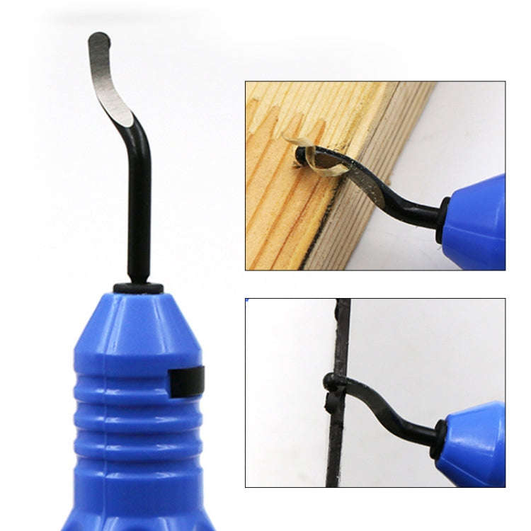 Woodworking Edge Trimmer Deburring Scraper Chamfering Tool(With 1 Black Blade Box Packing)