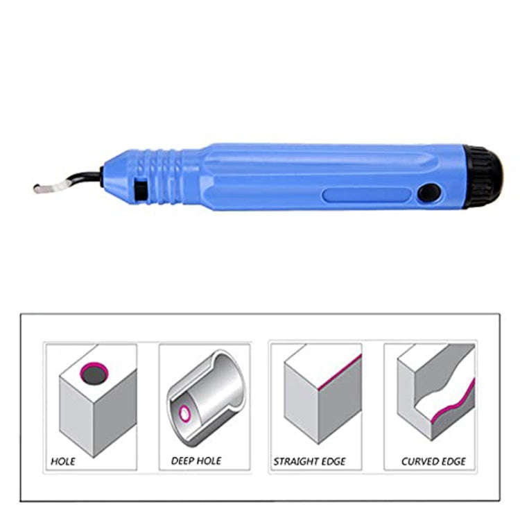 Woodworking Edge Trimmer Deburring Scraper Chamfering Tool(With 1 Black Blade Box Packing)