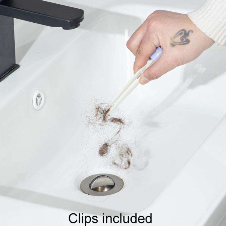 Washcloth Small Mop Lazy Person Hand-Free Automatic Paper Change Mini Floor Cleaner(White)